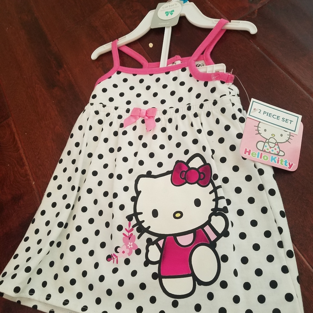 Hello Kitty 2 piece outfit.